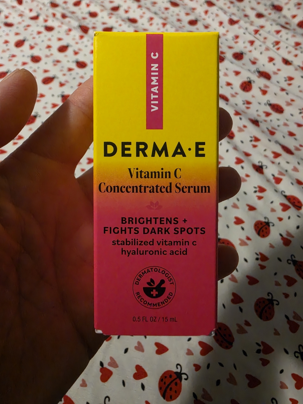 DERMA E Vitamin C Concentrated Serum — Brightening Serum fights dark spots